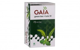 Gaia Green Tea + Tulsi   Box  25 grams